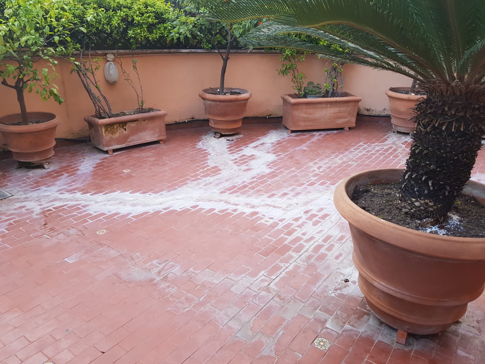 Pulizia terrazzo - Impresa pulizie Roma